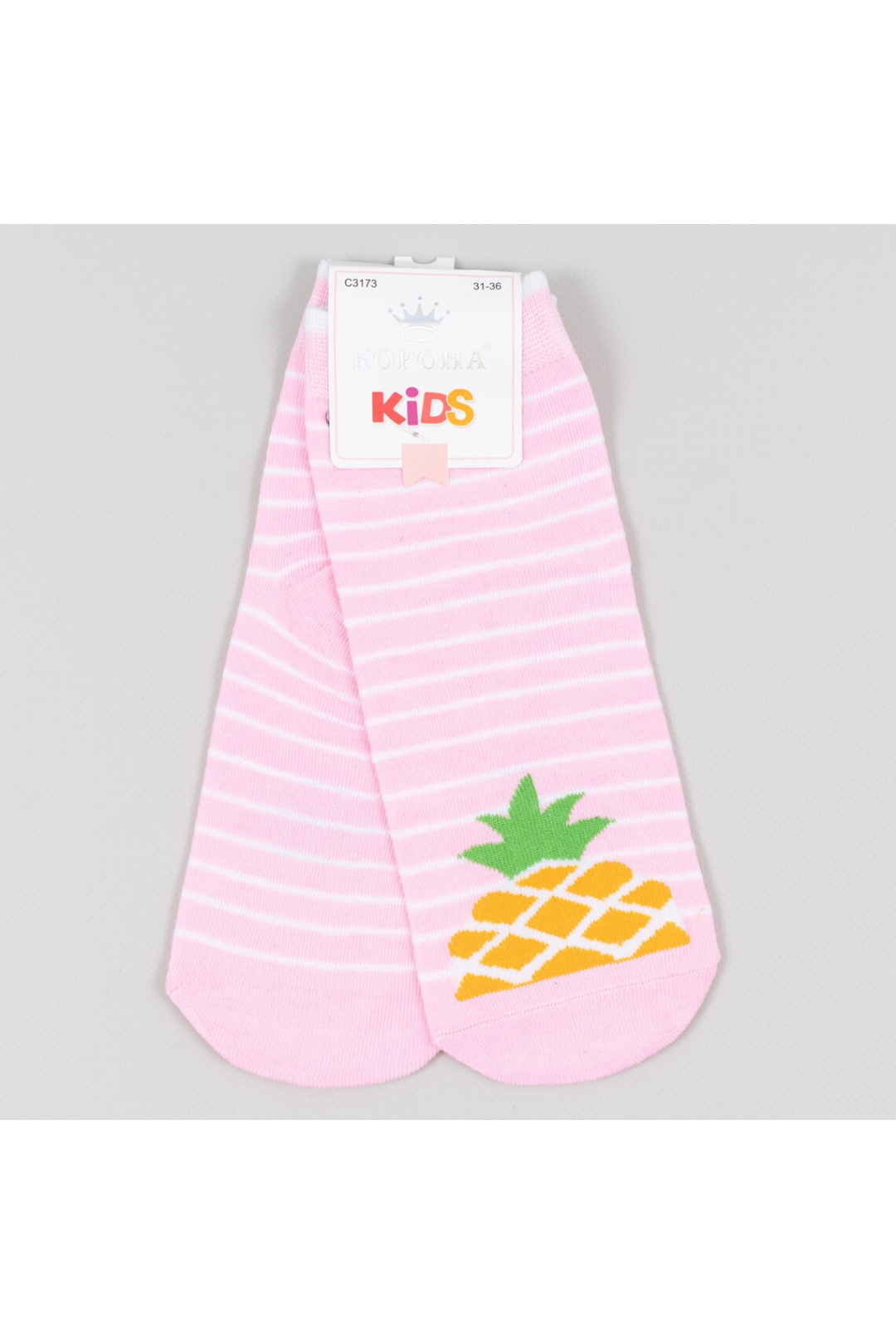 Шкарпетки для дівчинки рожевий бавовна
