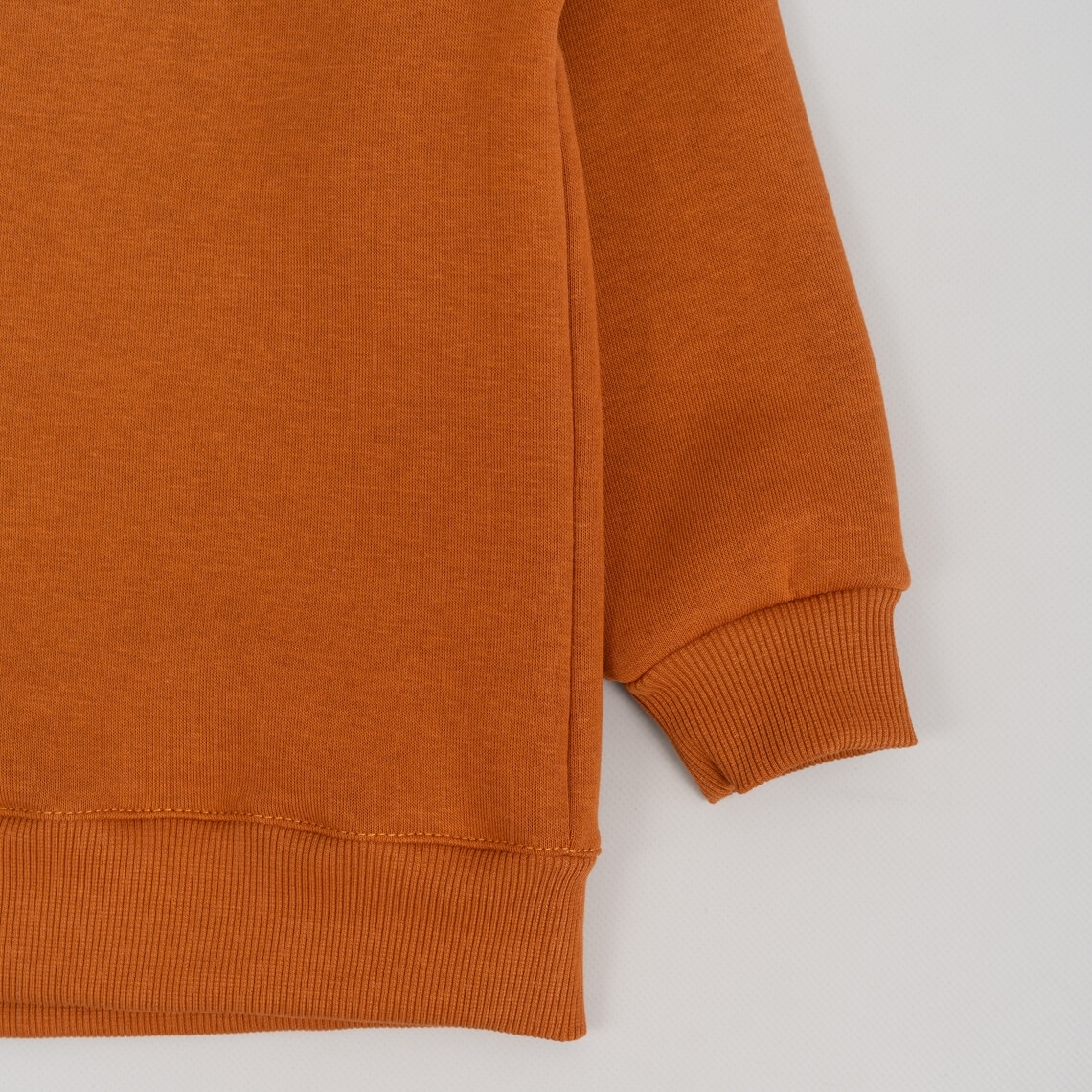 Світшот для дівчинки карамель тринитка на флісі