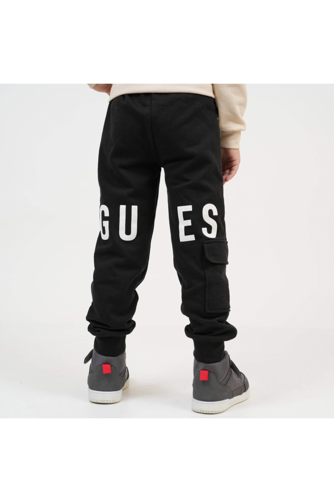 Штани для хлопчика чорний начіс (футер)