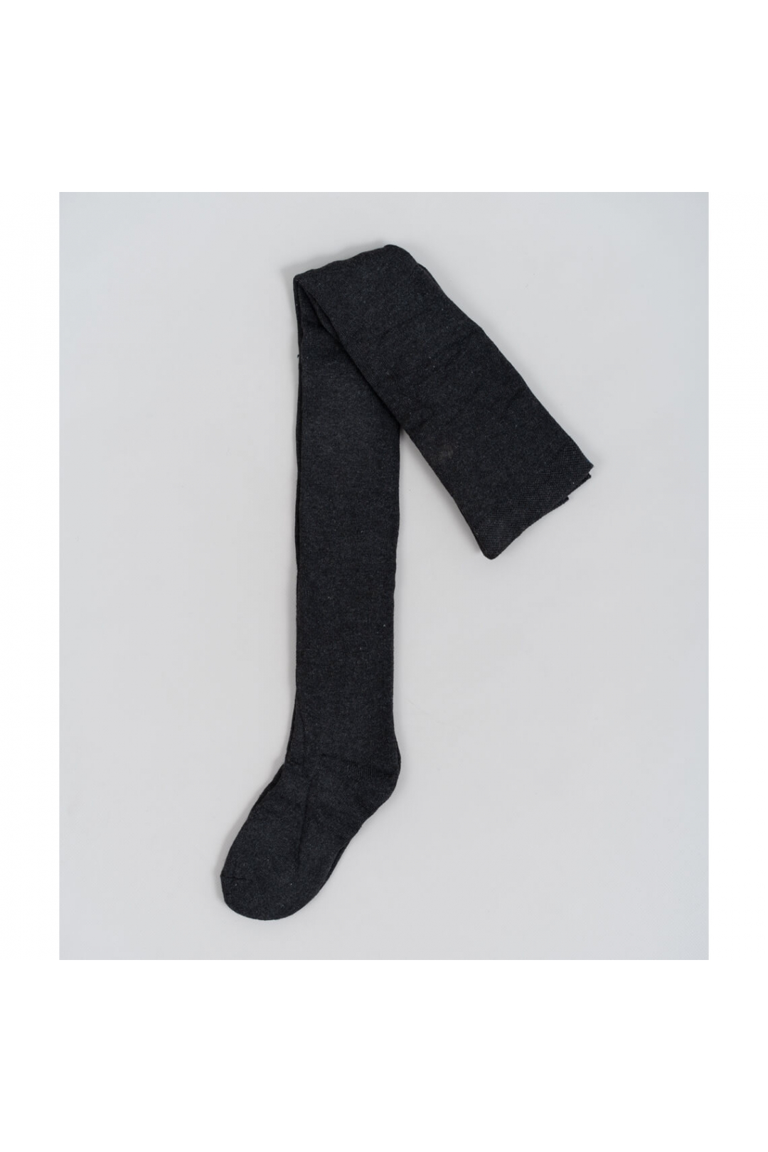 Колготки для дівчинки однотонні чорний махра