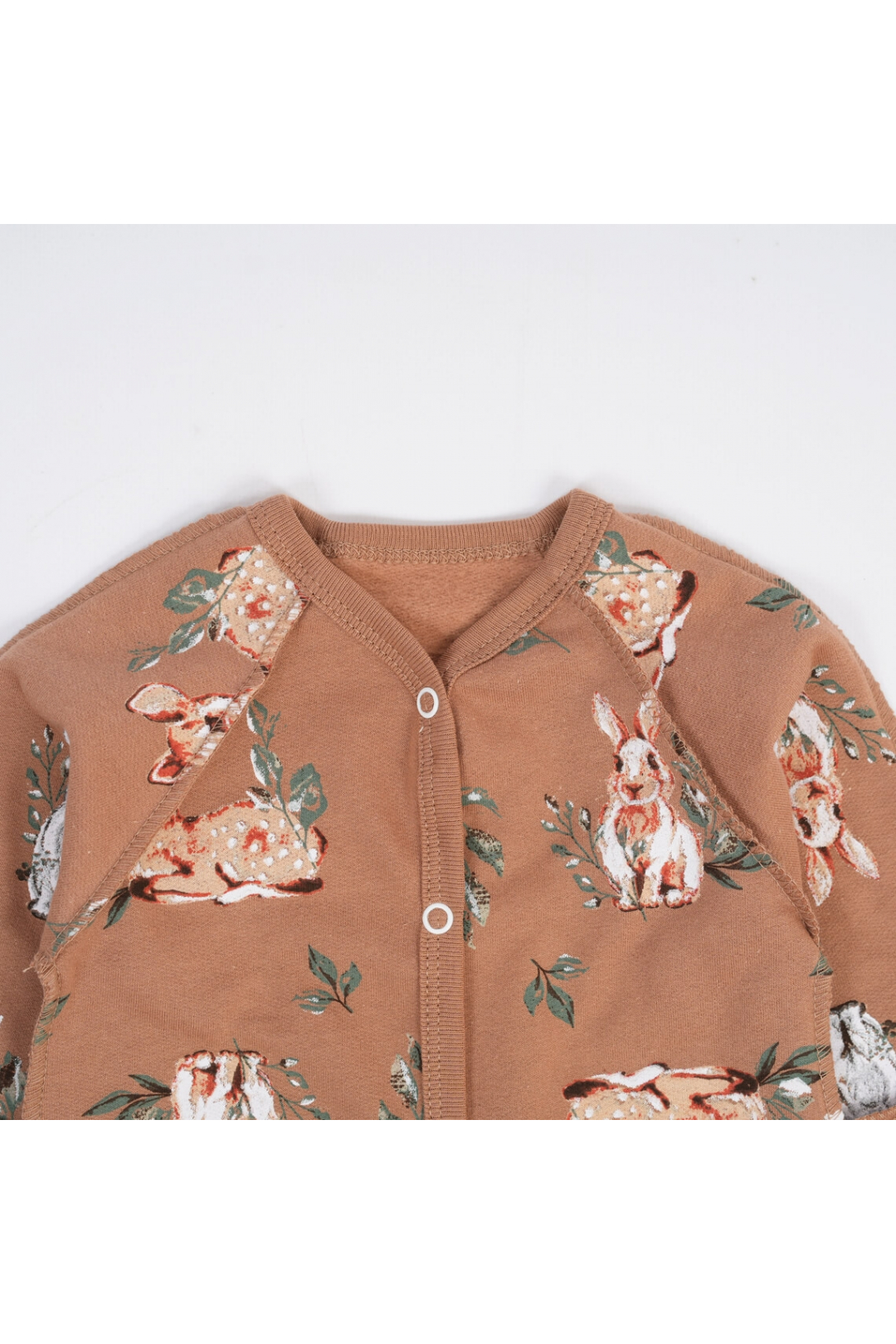 Сліп для новонароджених з шапочкою вузликом для дівчинки карамельний начіс високої якості