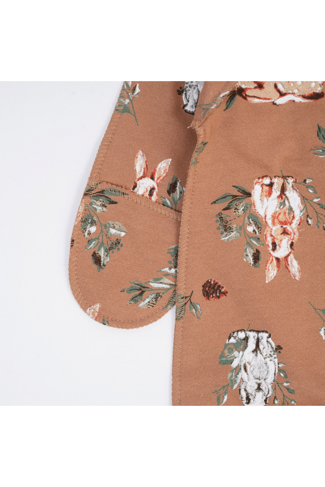 Сліп для новонароджених з шапочкою вузликом для дівчинки карамельний начіс високої якості