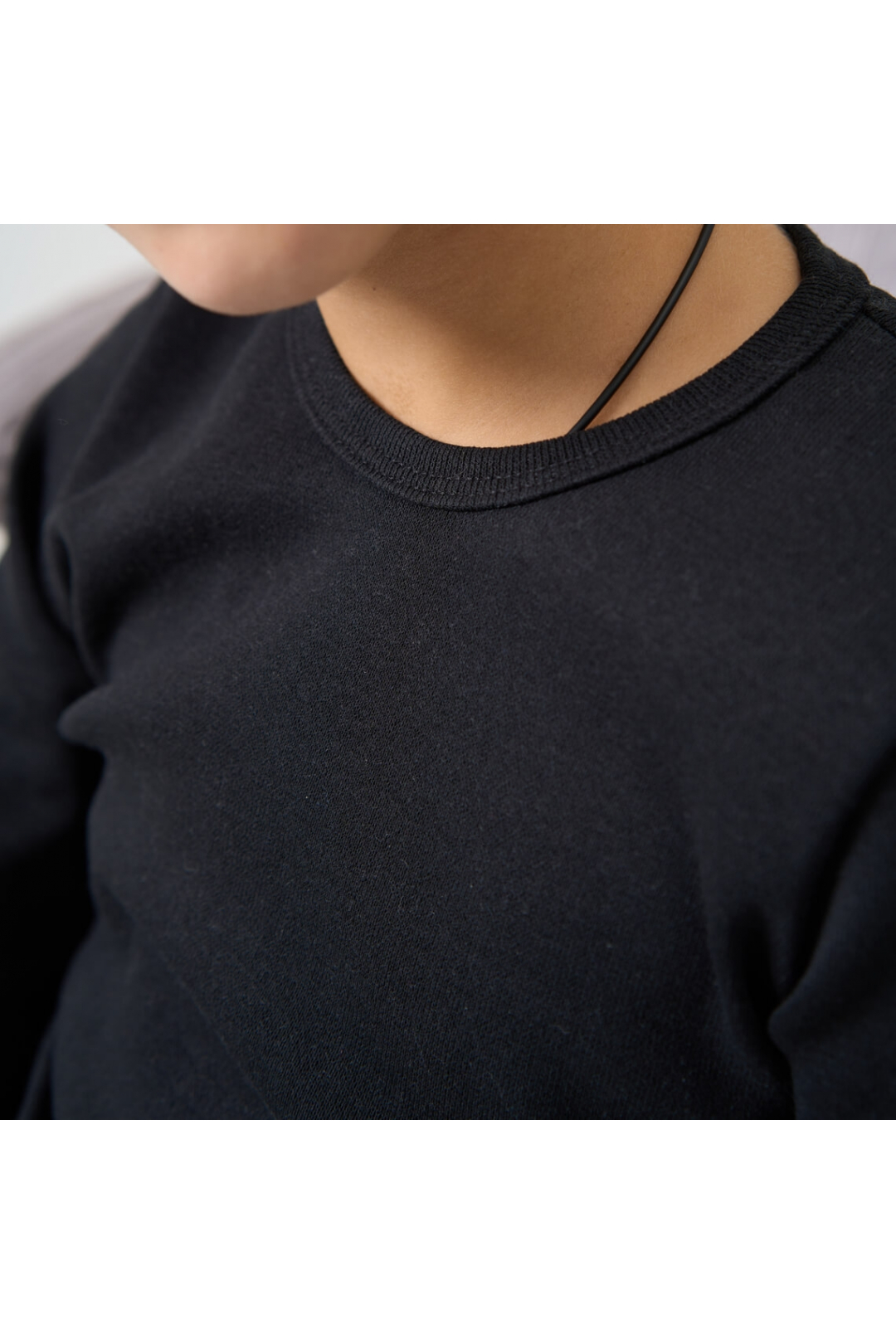 Термобілизна для хлопчика чорний стретч начісний