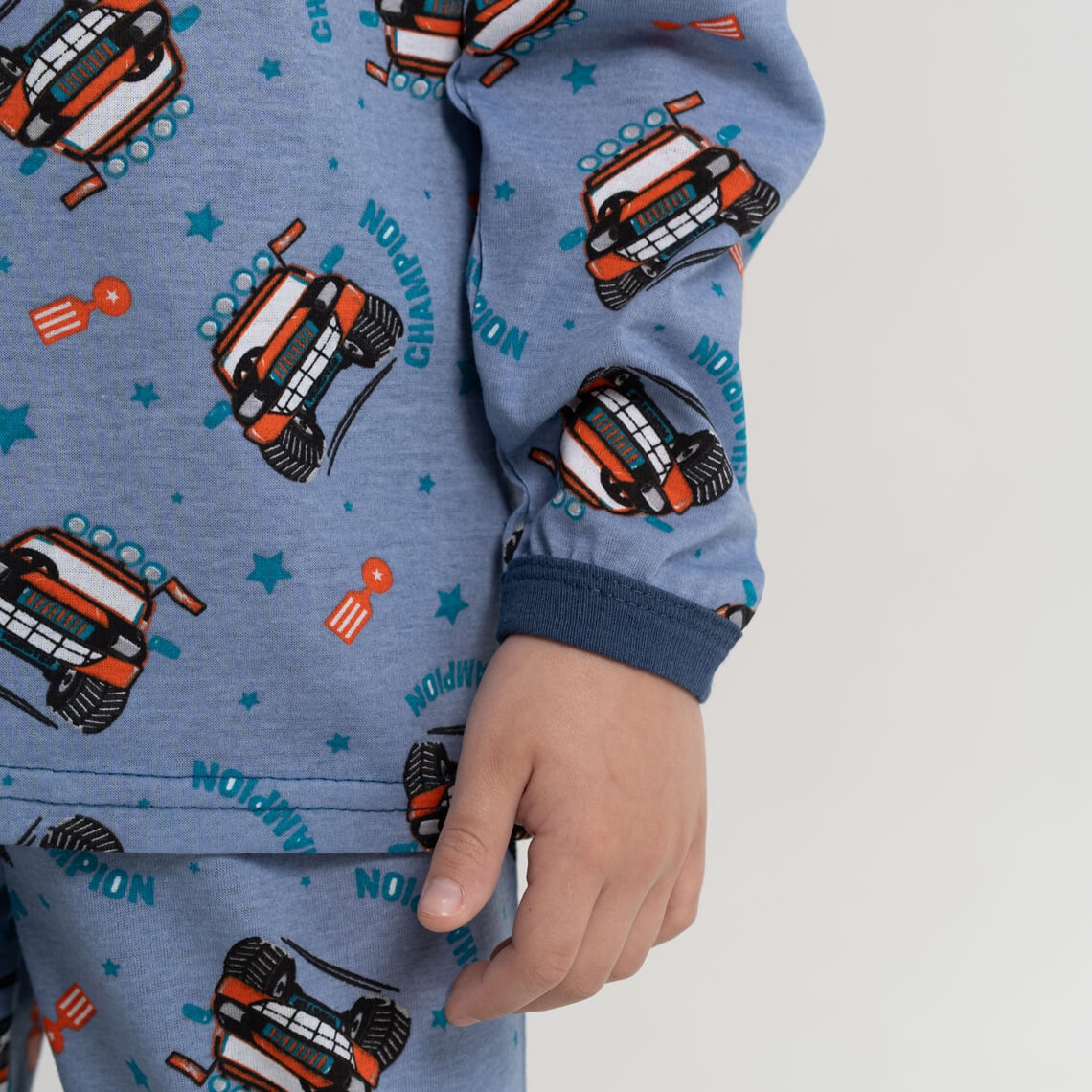 Піжама для хлопчика блакитний кулір