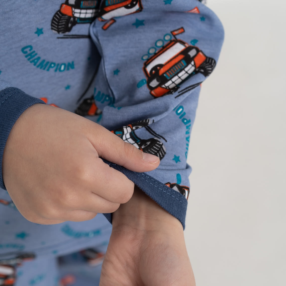 Піжама для хлопчика блакитний кулір