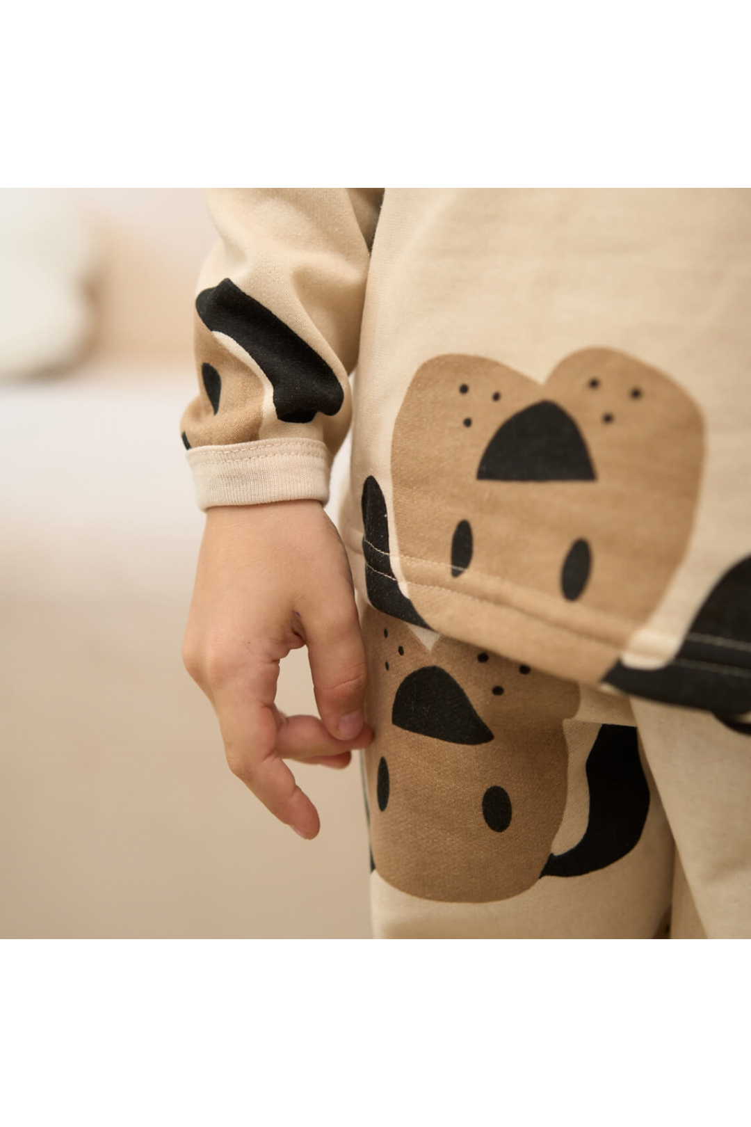 Піжама для хлопчика  Собаки бежевий начіс (футер)