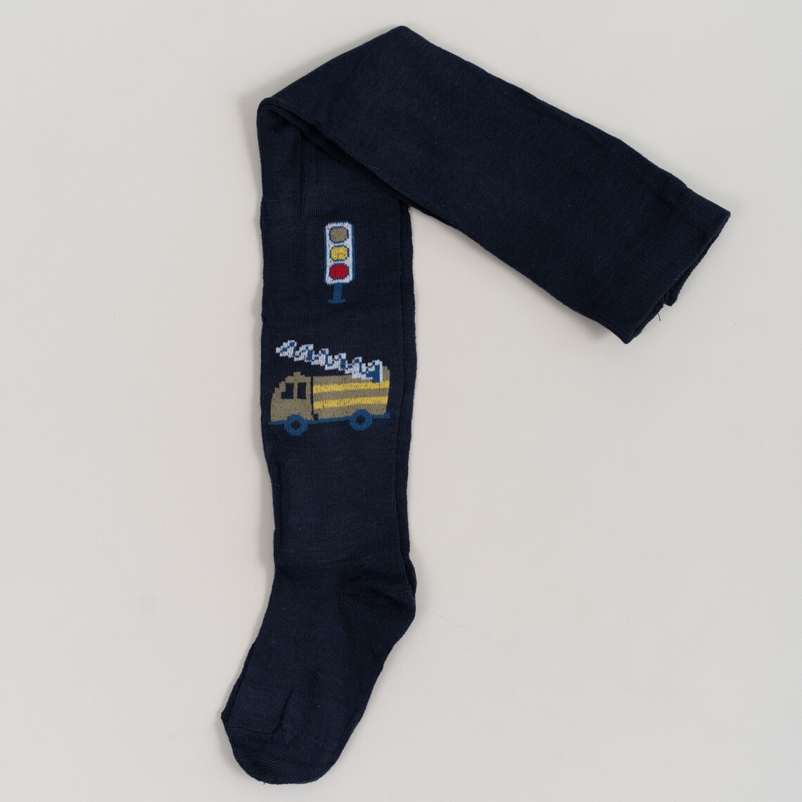 Колготки для хлопчика темно-синій бавовна