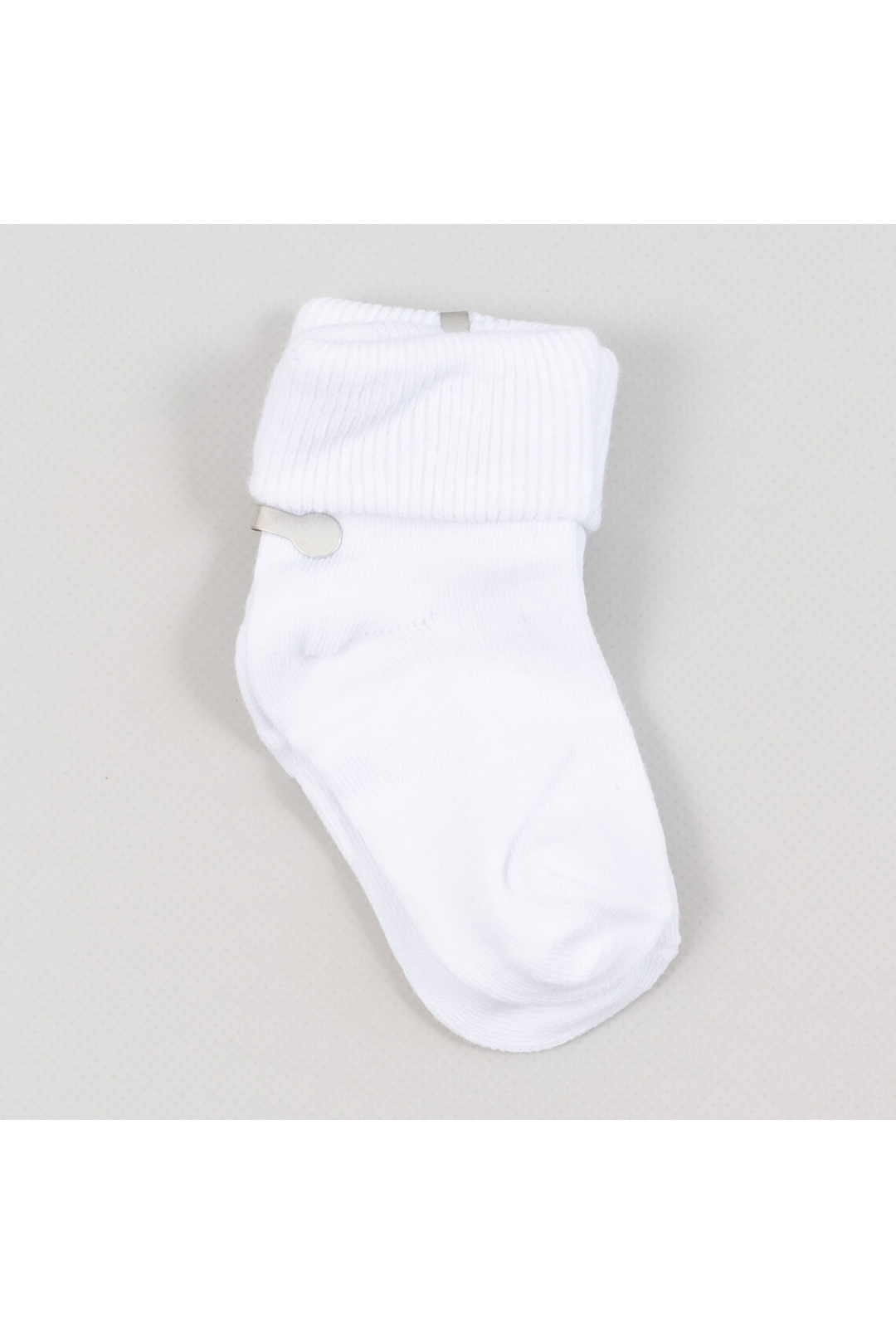 Шкарпетки для новонароджених білий бавовна