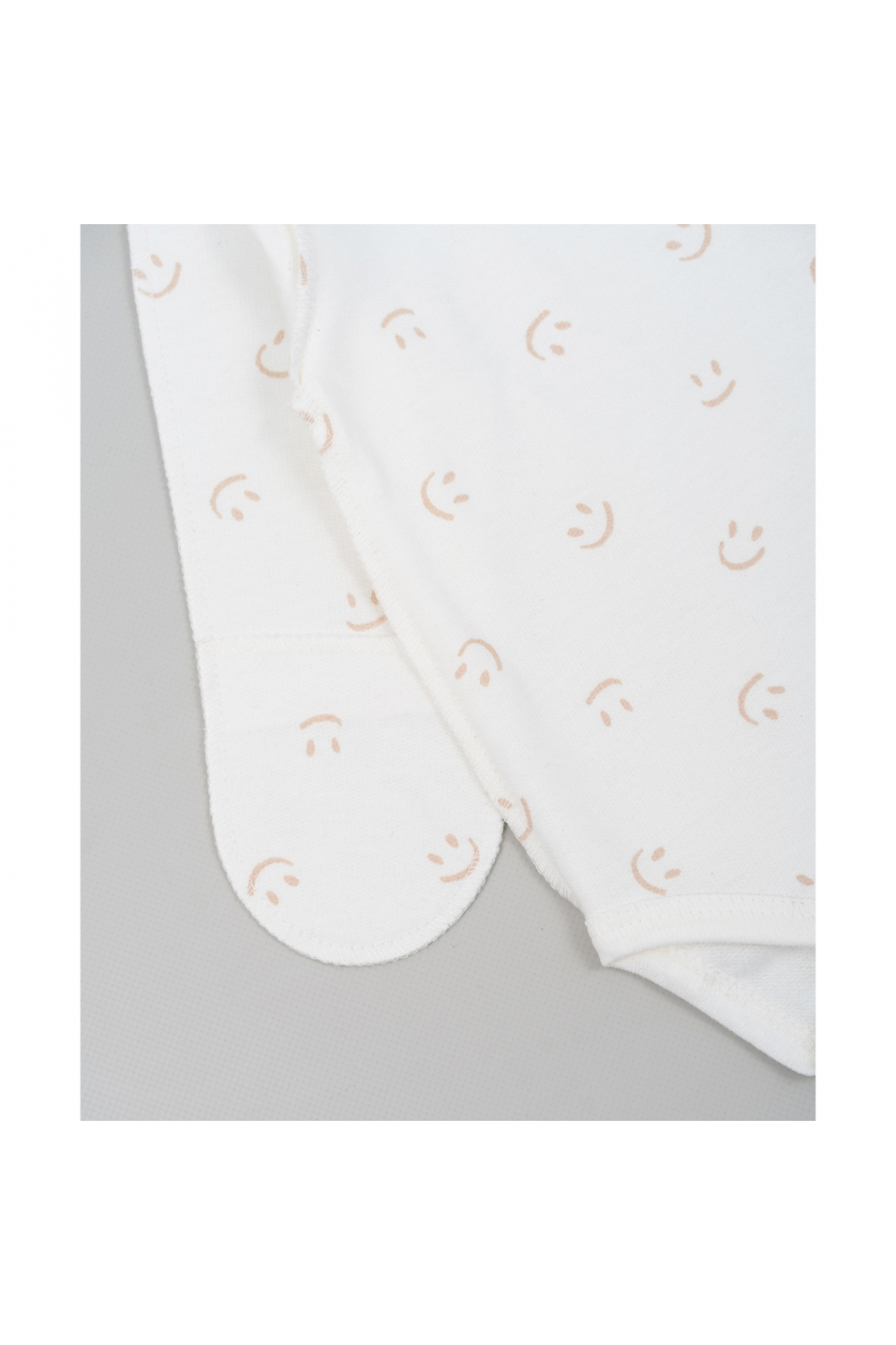 Боді для малят Смайлик молочний начіс (футер)