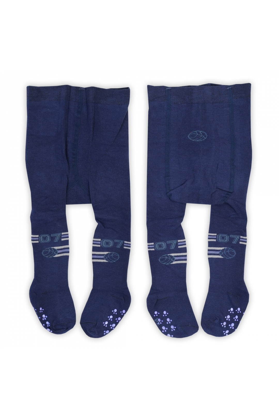 Колготки під памперс для хлопчика темно-синій бавовна