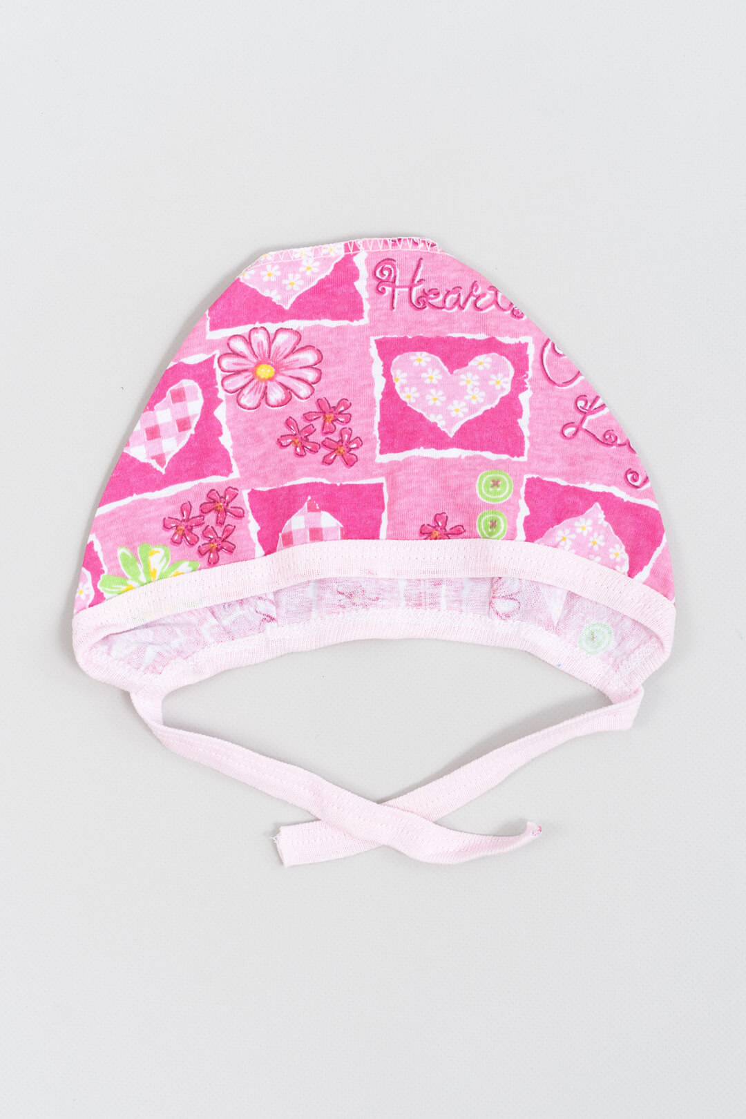 Ясельна для дівчинки Сердечки фуксія інтерлок