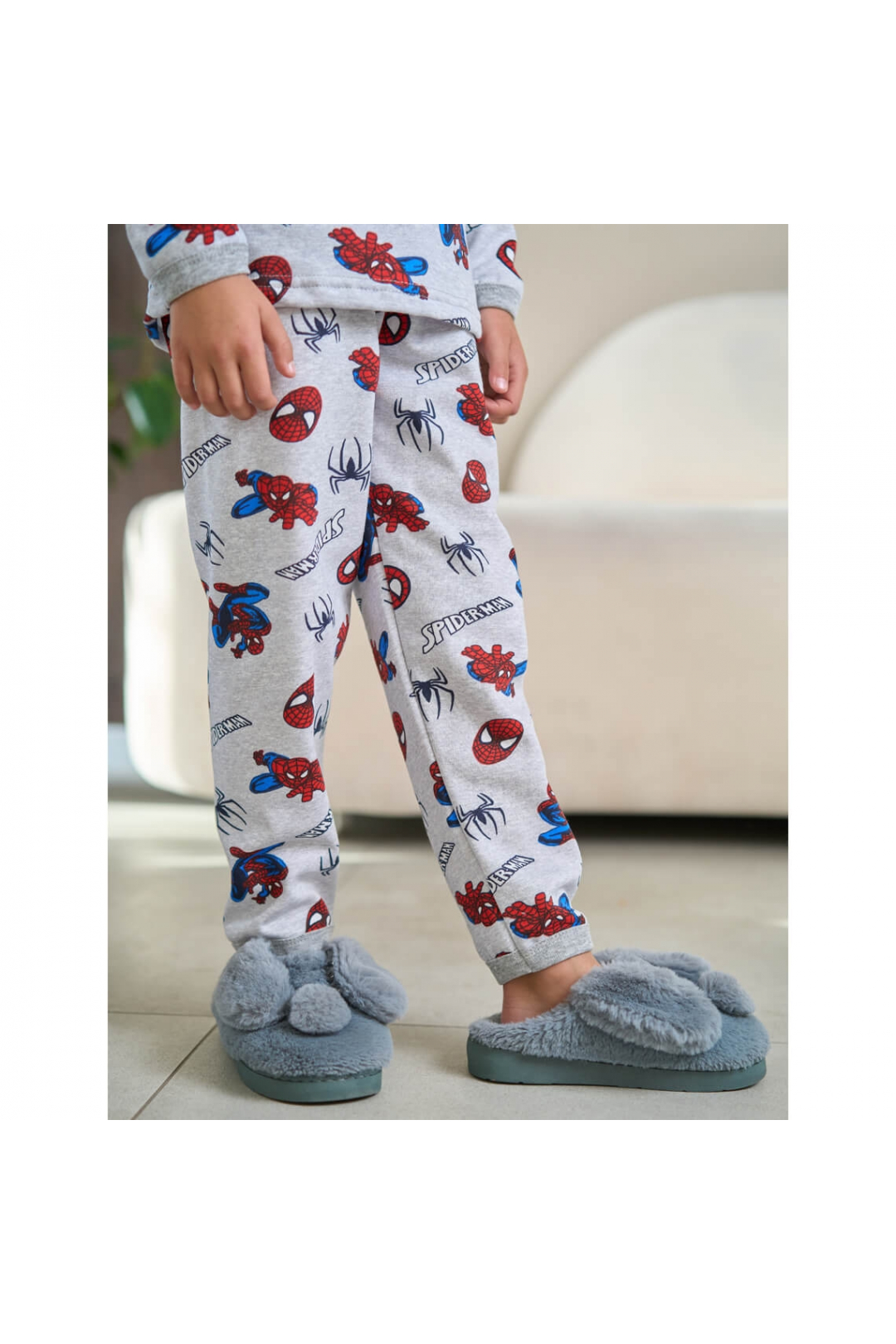 Піжама для хлопчика Людина Павук начіс (футер)