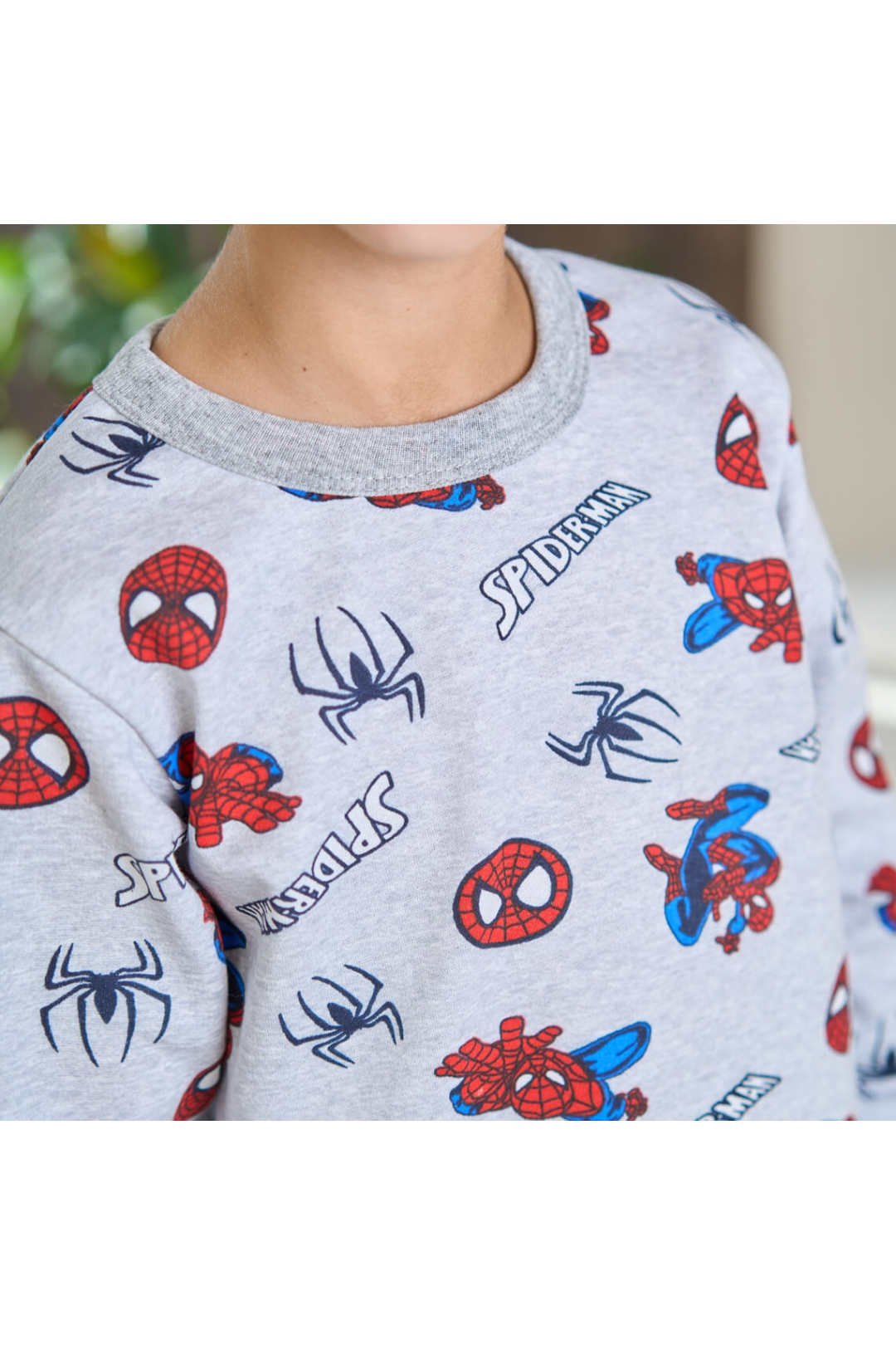 Піжама для хлопчика Людина Павук начіс (футер)
