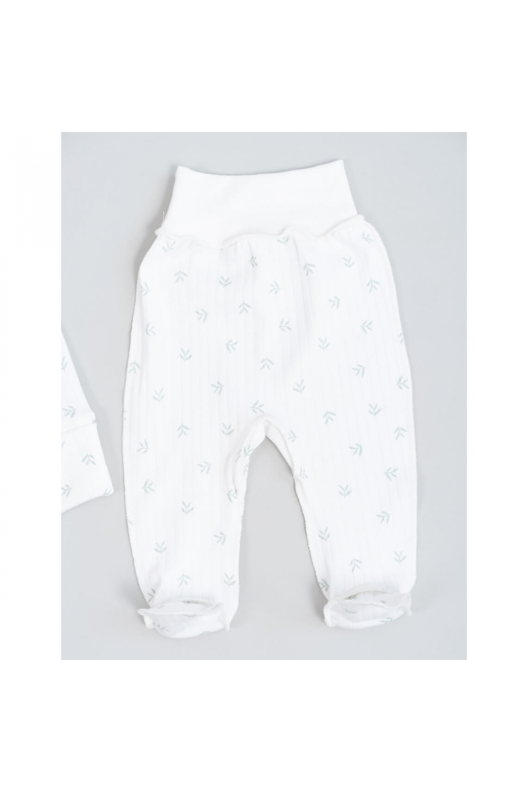 Комплект для Новонароджених Гілочка молочний інтерлок пеньє