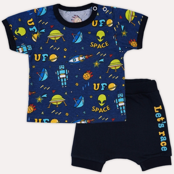 Костюм для хлопчика зелений кулір