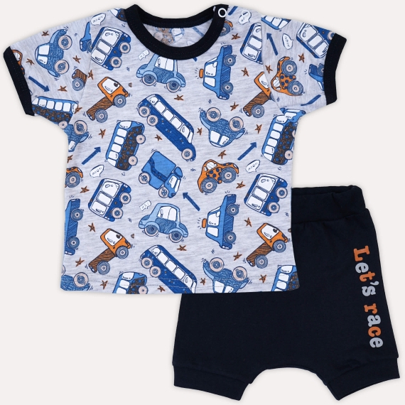 Костюм для хлопчика зелений кулір