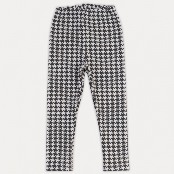 Лосіни для дівчинки сірий графіт стрейч начісний