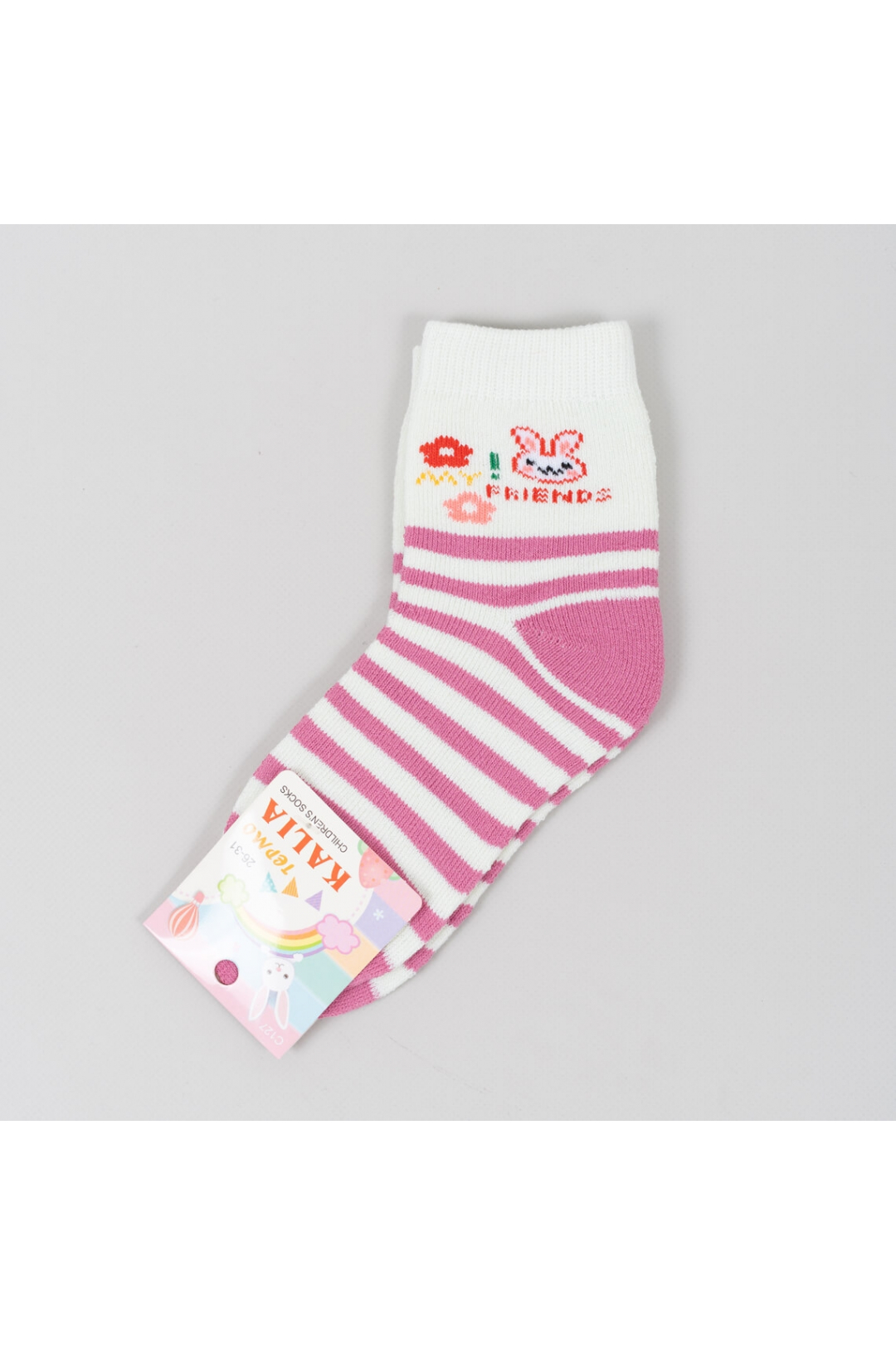 Шкарпетки для дівчинки молочний махра