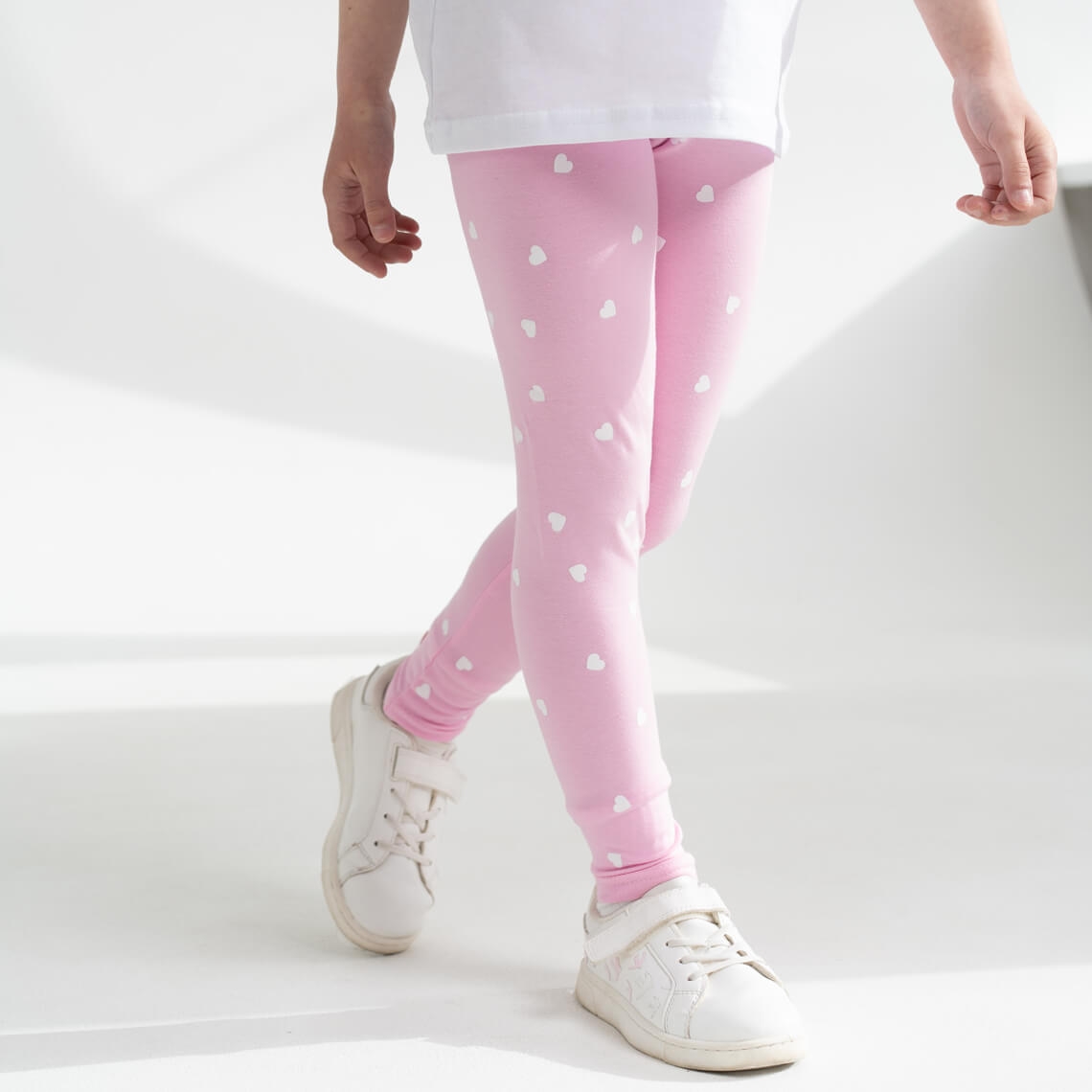 Лосини для дівчинки рожевий фуликра