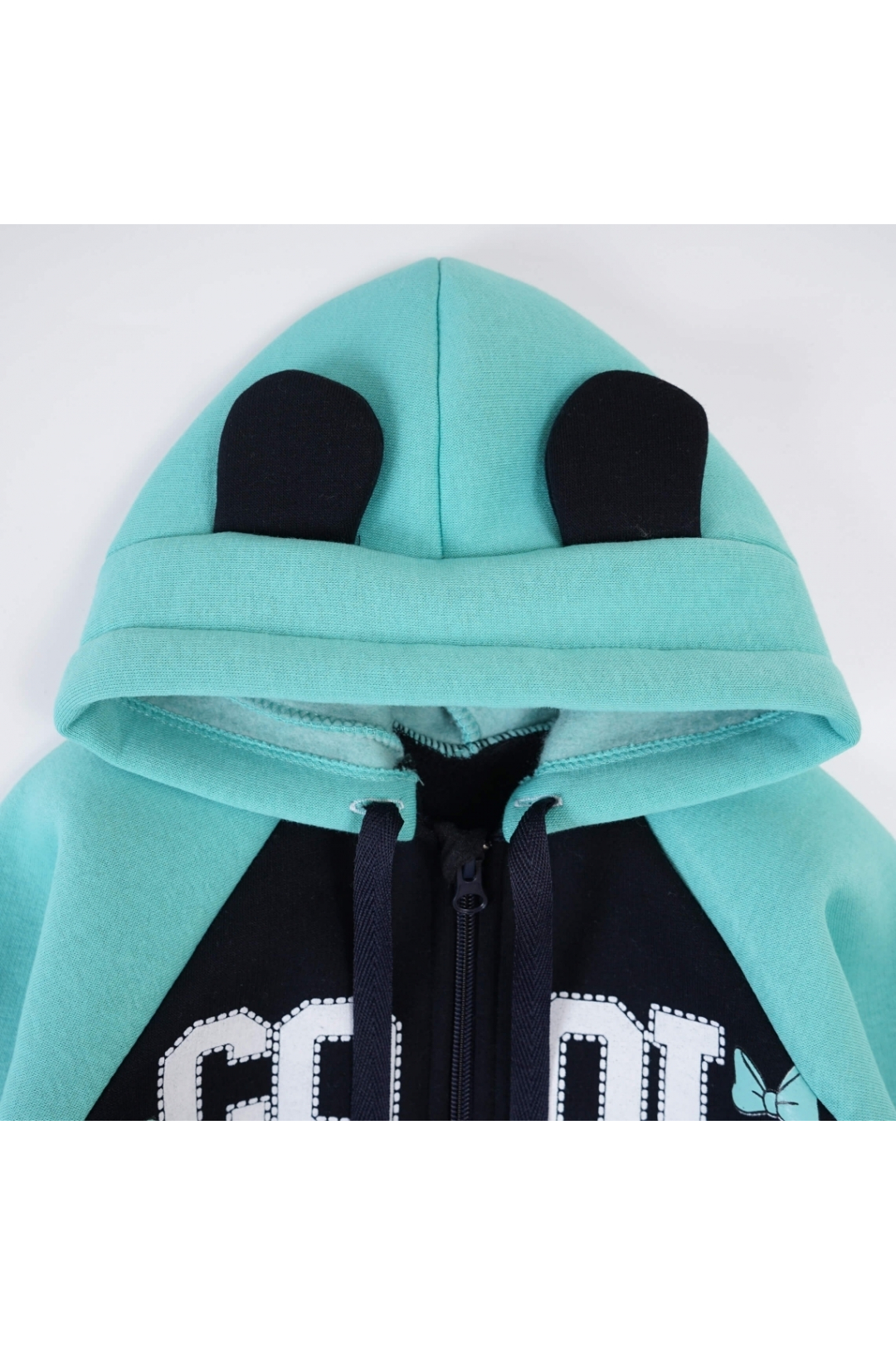 Комбінезон для дівчинки Міні Маус тіфані тринитка на флісі