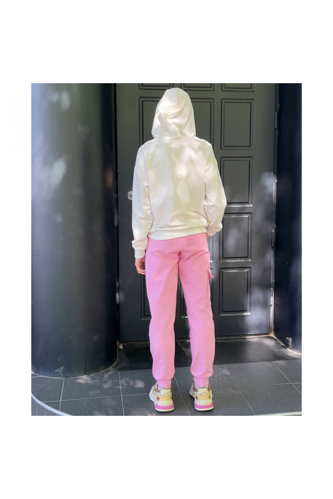 Костюм  для дівчинки рожевий двонитка