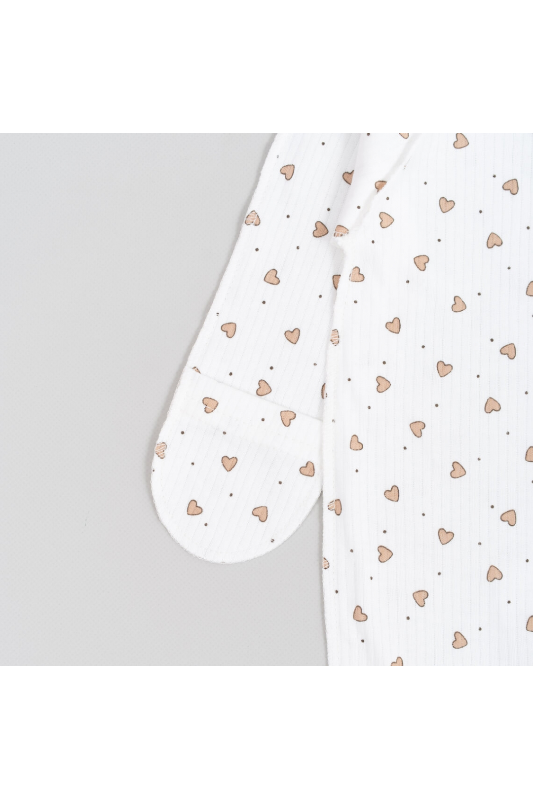 Пара сліпів для новонароджених молочний інтерлок