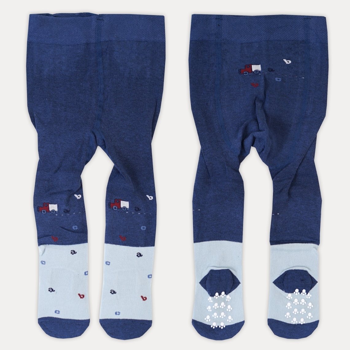 Колготки під памперс для хлопчика блакитний бавовна