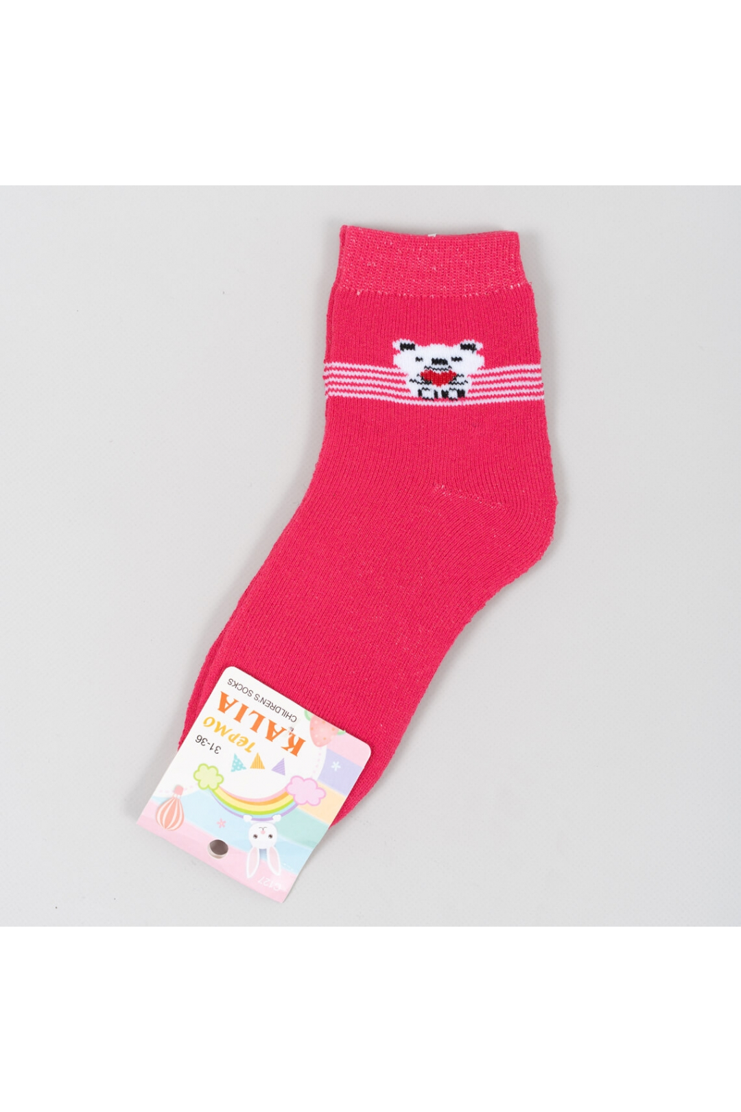 Шкарпетки для дівчинки фуксія