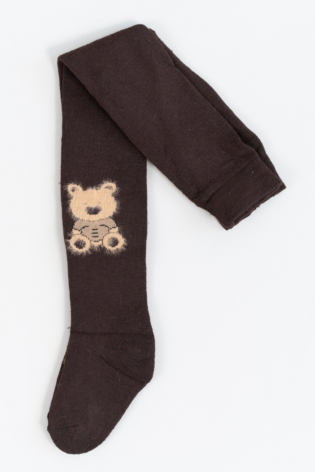 Колготки для хлопчика коричневий махра