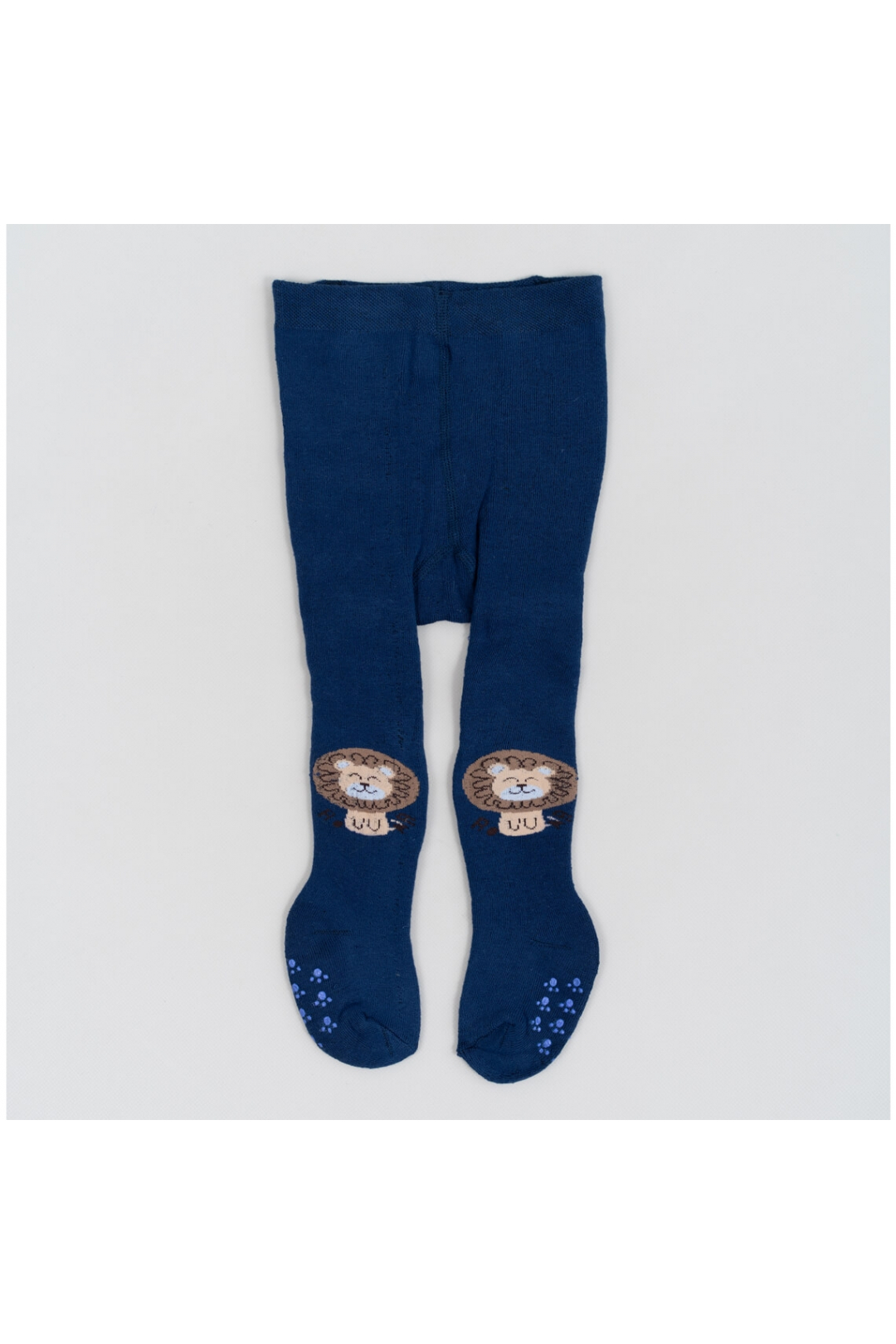 Колготки під памперс для малюків темно-синій махра