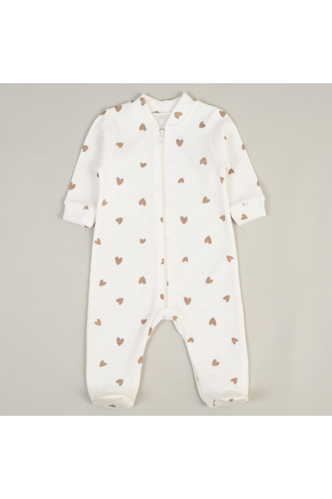 Чоловічок для малят на блискавці Сердечка молочний вафелька