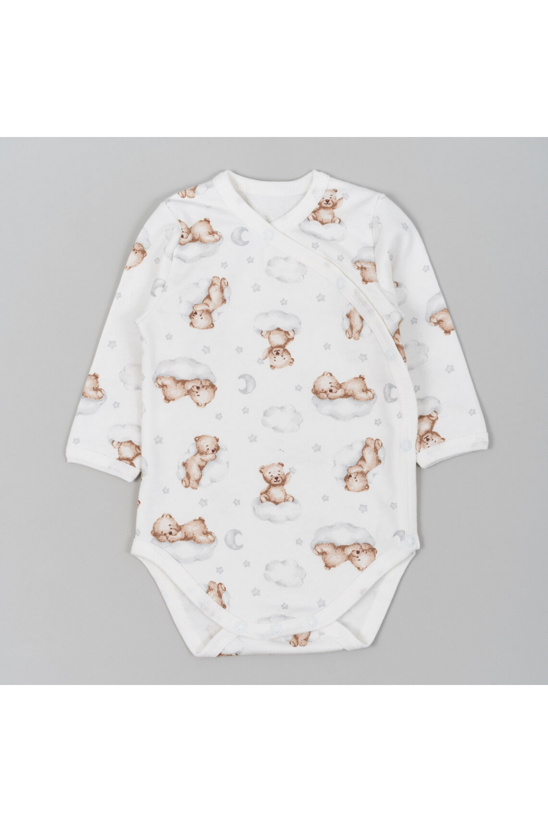Боді для малят Хмарка молочний начіс (футер)