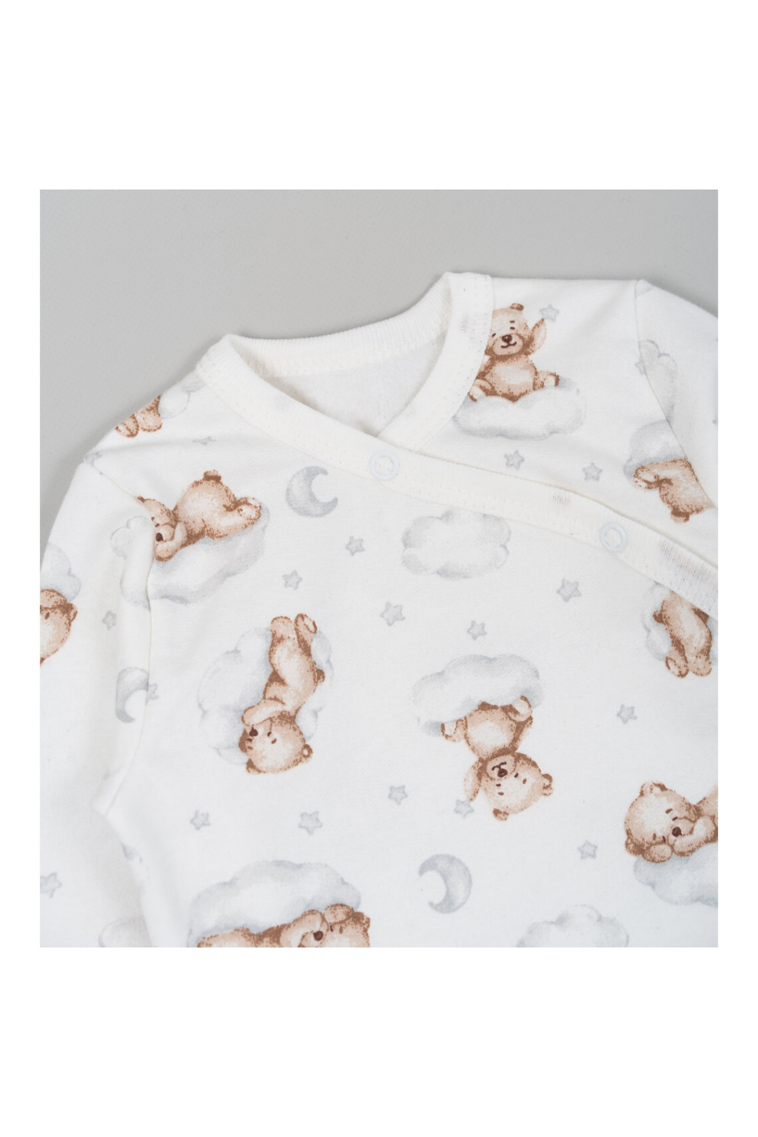 Боді для малят Хмарка молочний начіс (футер)