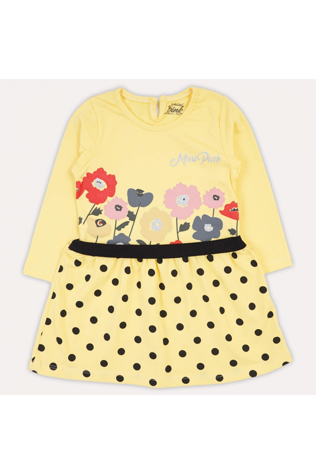 Сукня для дівчинки жовтий фулікра