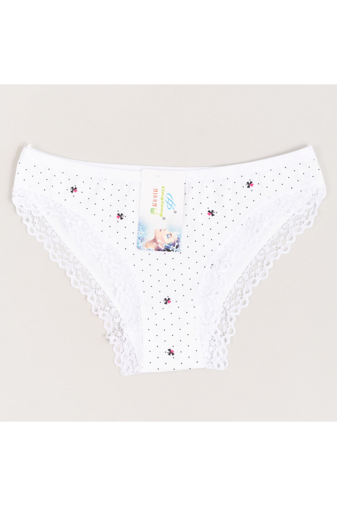 Трусики для дівчинки білий бавовна
