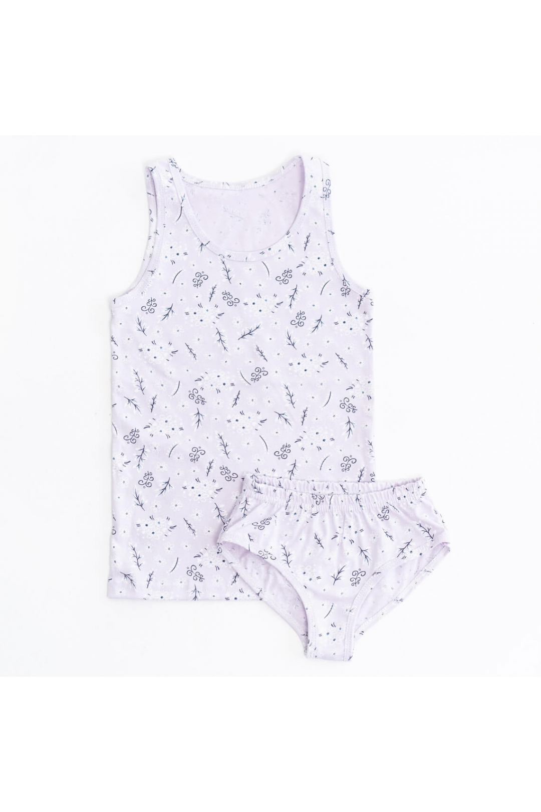 Комплект білизни  для дівчинки бузкова кулір пеньє