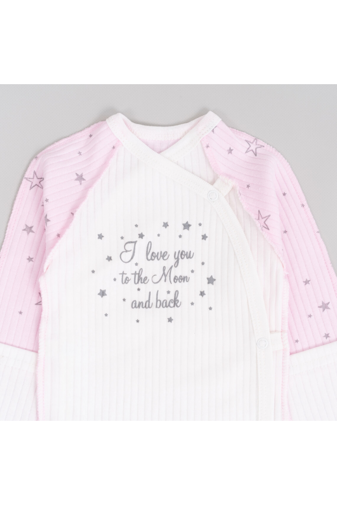 Комплект для новонароджених рожевий інтерлок