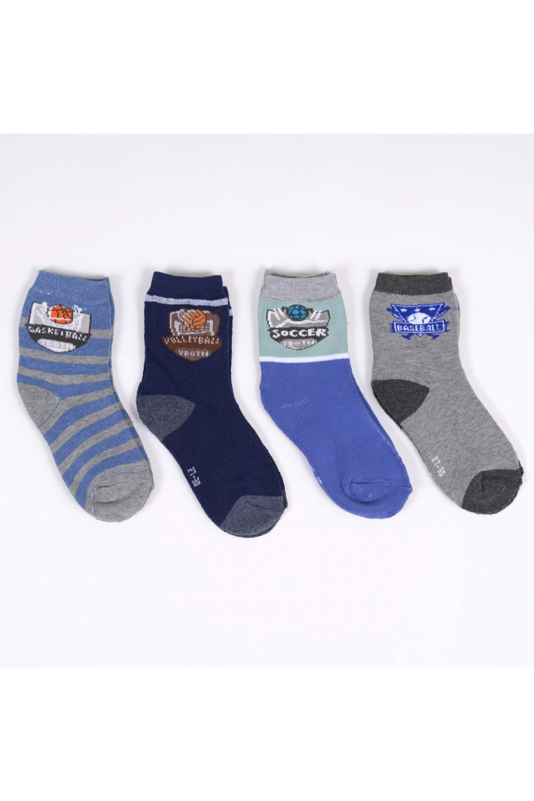 Шкарпетки для хлопчика блакитний махра