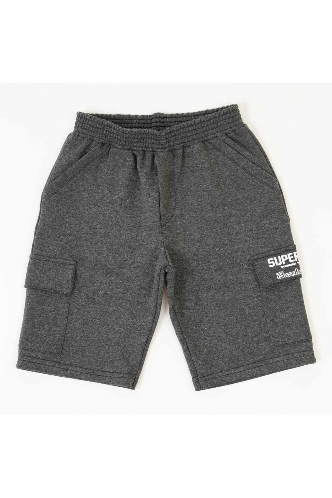 Шорти для хлопчика сірі двонитка