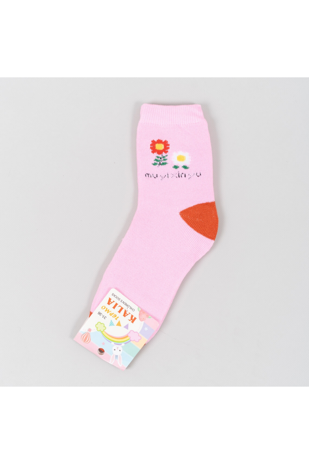 Шкарпетки для дівчинки рожевий пастель