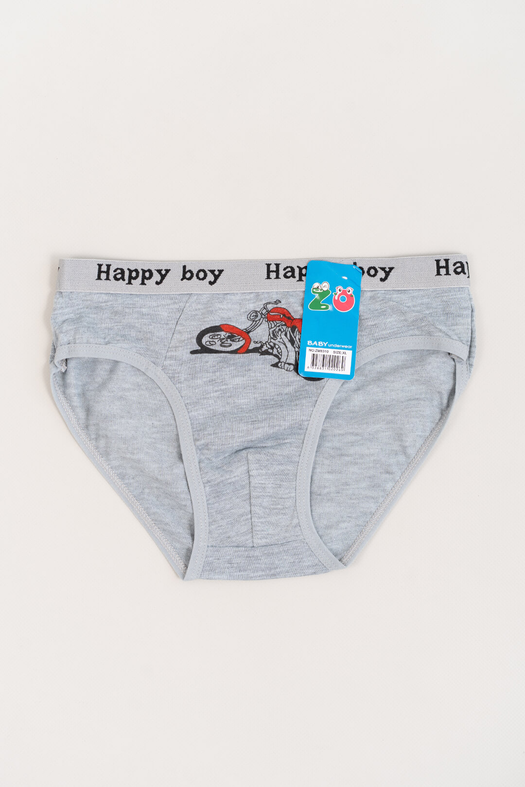 Труси для хлопчика сірий бавовна