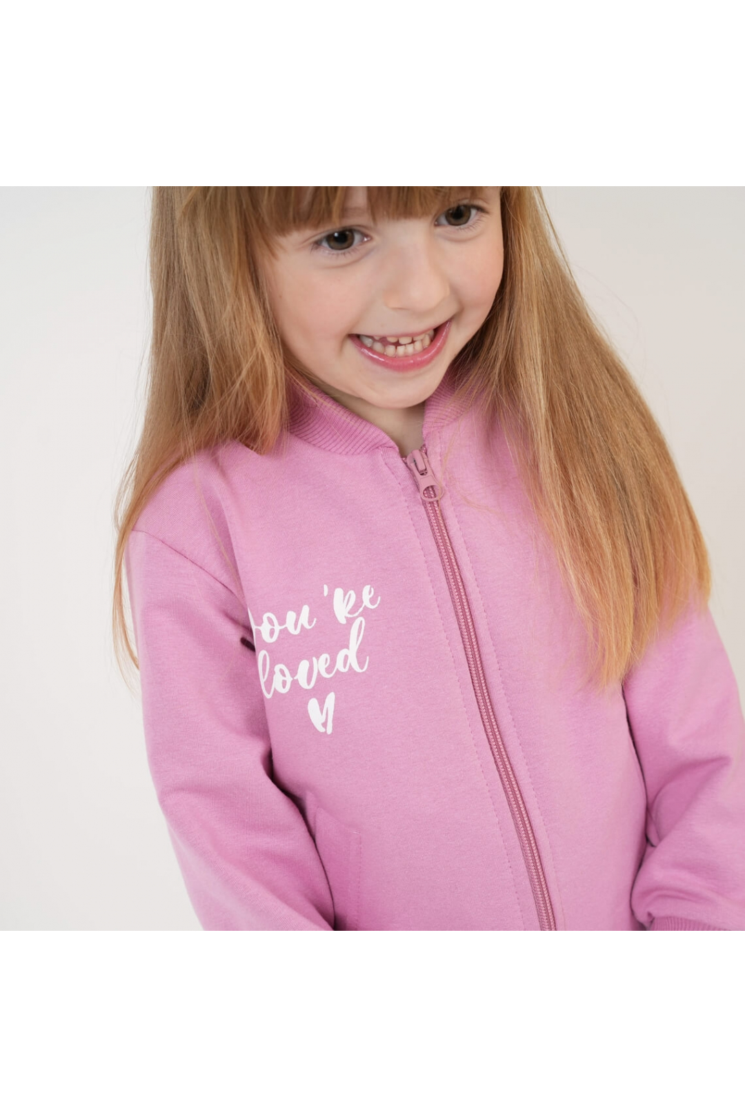 Костюм для дівчинки рожевий двонитка