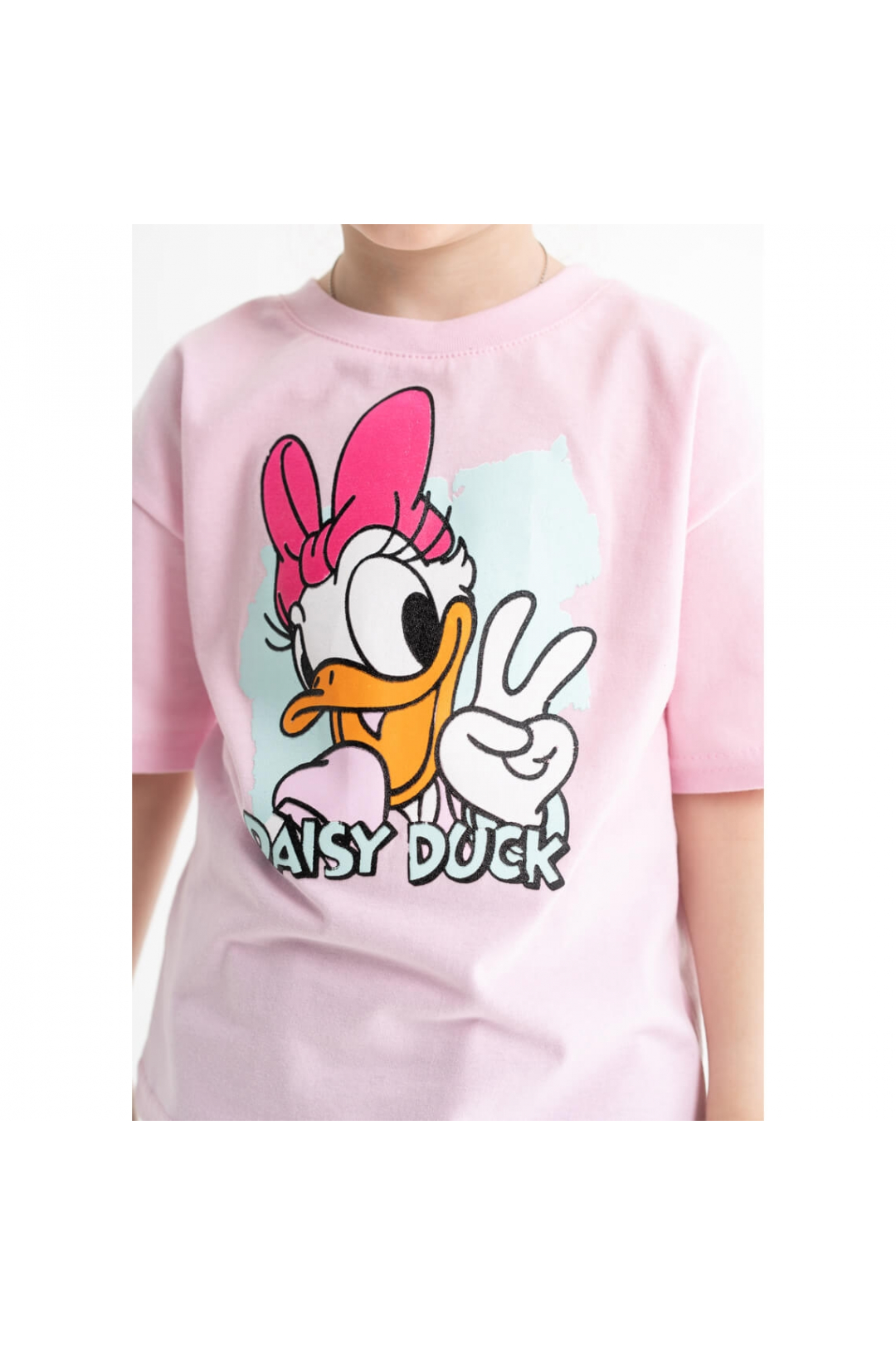 Футболка для дівчинки рожева кулір