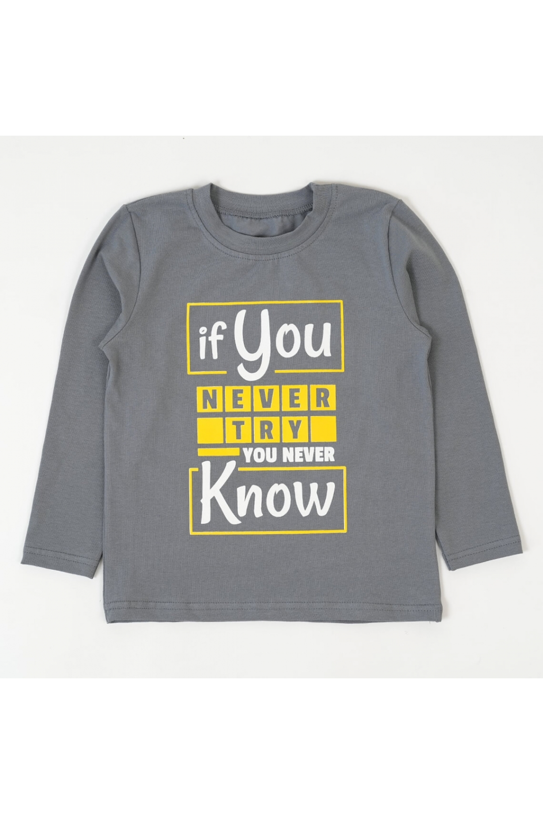 Лонгслів для хлопчика графіт фулікра