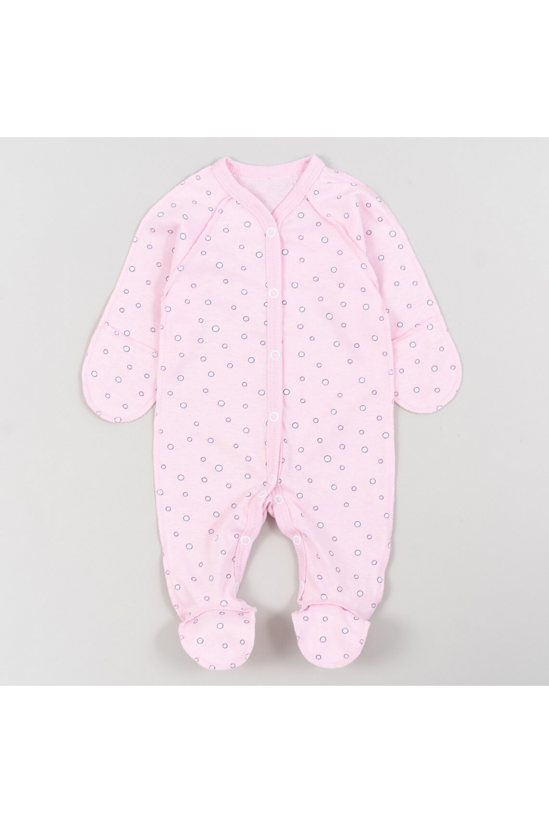 Сліп для новонароджених рожевий кулір