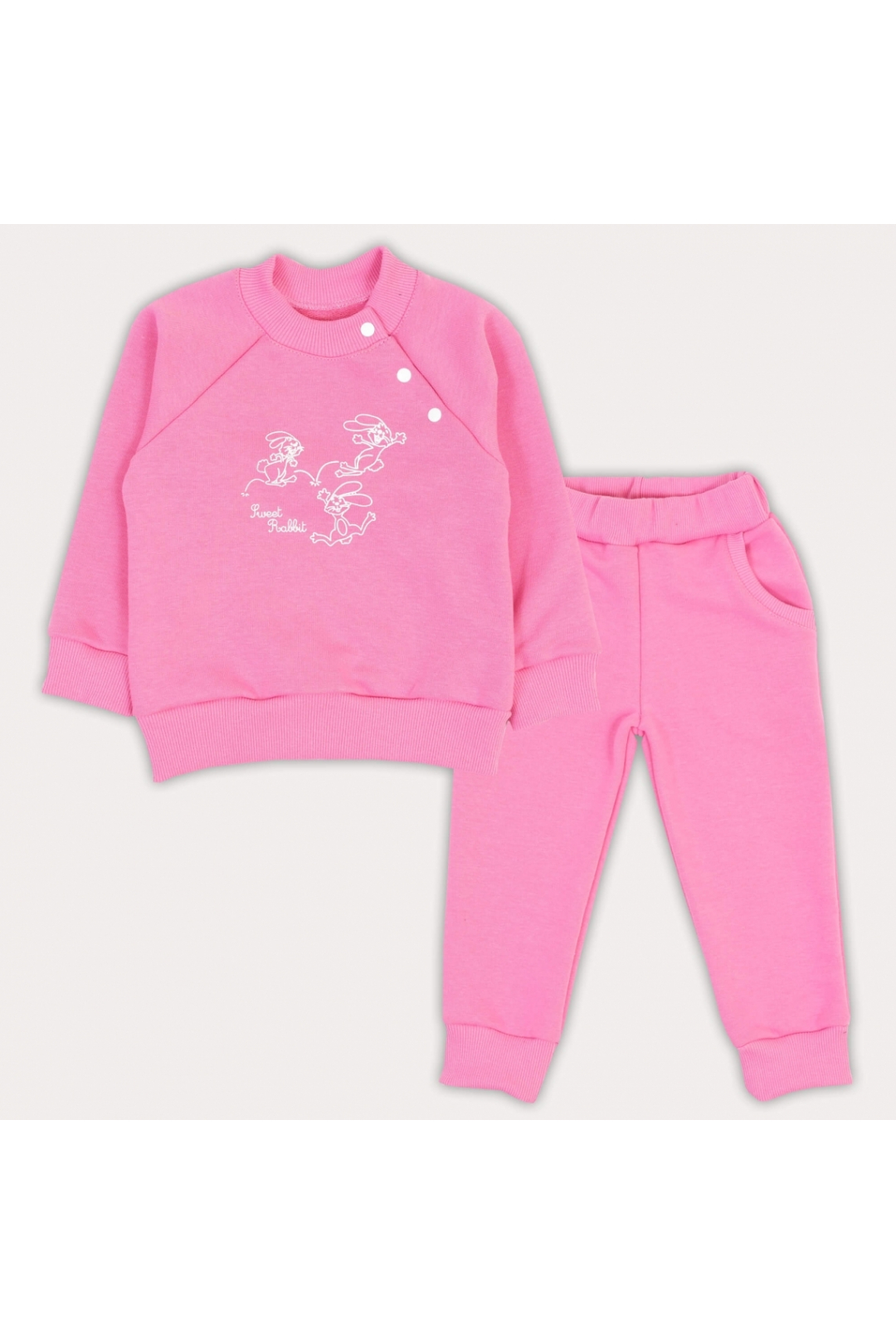 Костюм для малят фуксія тринитка петля