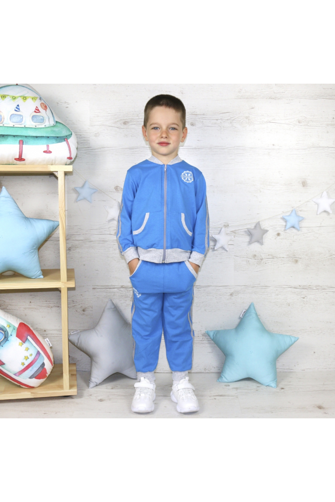 Гольф для хлопчиків блакитний фулікра