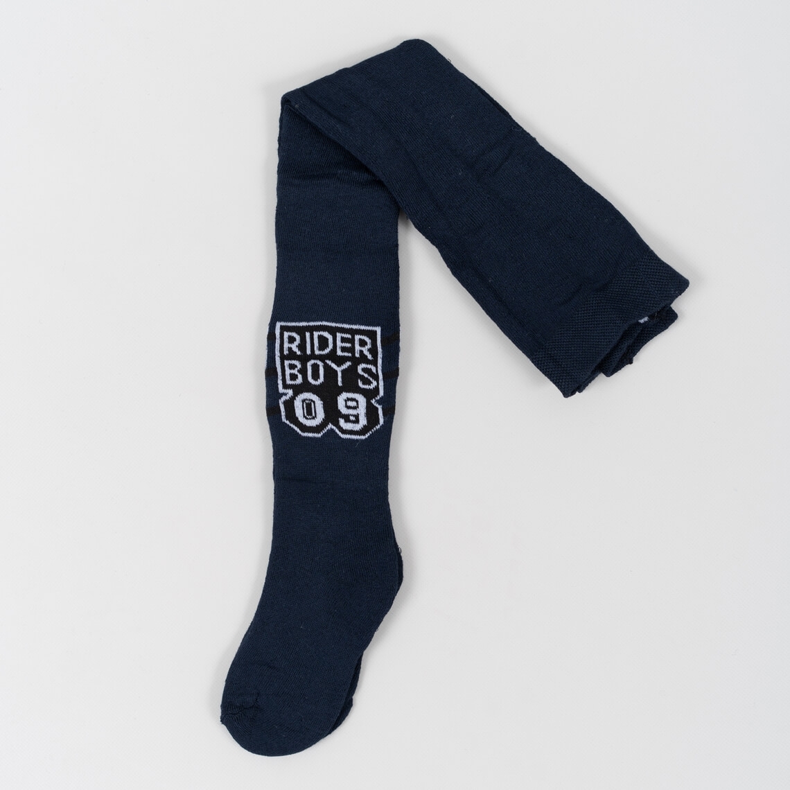 Колготки для хлопчика темно-синій махра