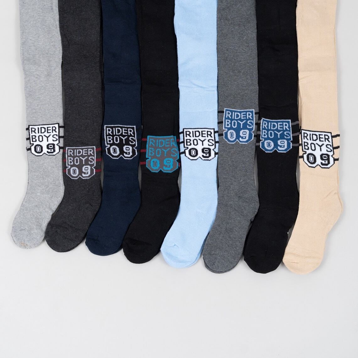 Колготки для хлопчика темно-синій махра