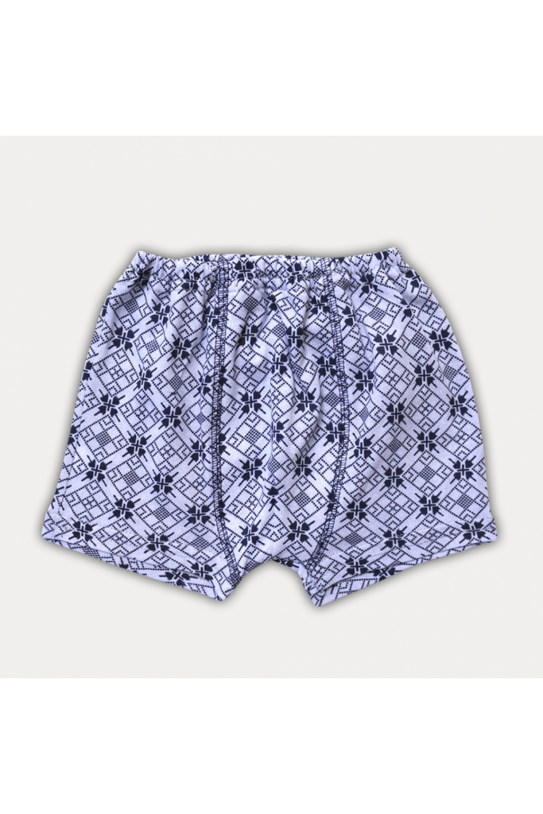 Труси боксери для хлопчика Орнамент сірий кулір